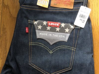 リーバイス501ホワイトオークの価値【スペック】