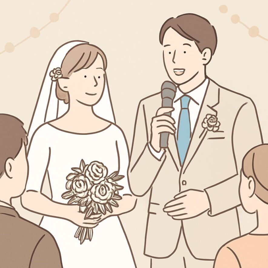 結婚式の新郎締め挨拶とは？