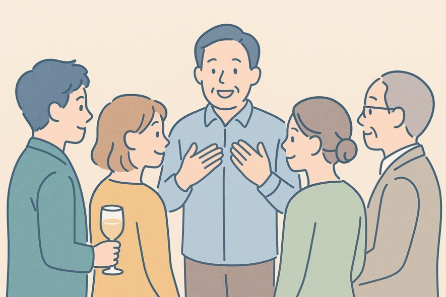 同窓会の自己紹介挨拶の短い例文3選【緊張せず自然に伝わる話し方】