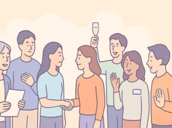 【同窓会の挨拶】心に残る例文3選＋話し方のコツ【ユーモアと感謝】