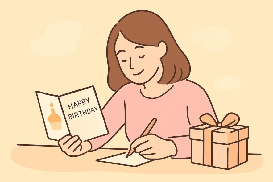シーン別に使える誕生日メッセージ