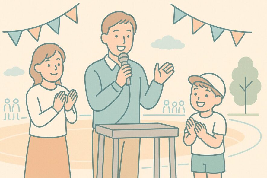 【保育園の運動会挨拶】失敗しない例文3選＋子どもにも伝わる話し方