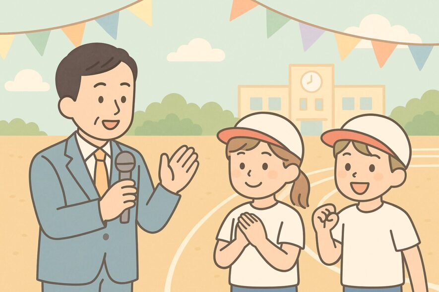 【PTA会長の運動会挨拶の例文3選】短く伝わるコツ＋話し方の注意点