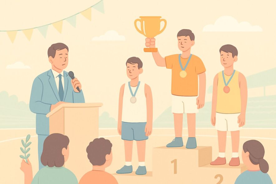 【スポーツ大会の閉会式挨拶】感謝が伝わる例文3選＋構成のコツ