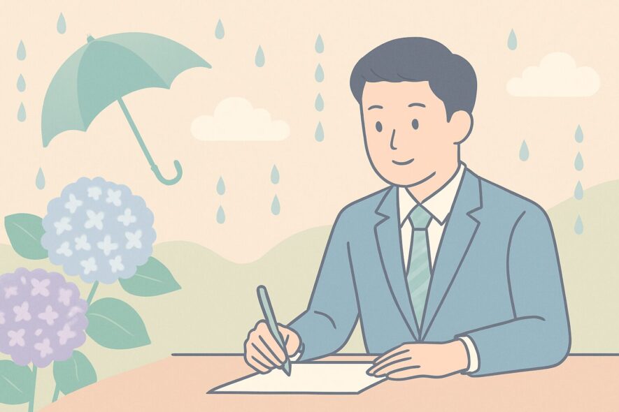 6月の時候の挨拶：ビジネス例文集