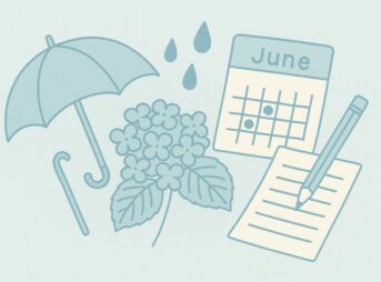 6月 おたより 書き出し文例集：季節感あふれる挨拶例10選