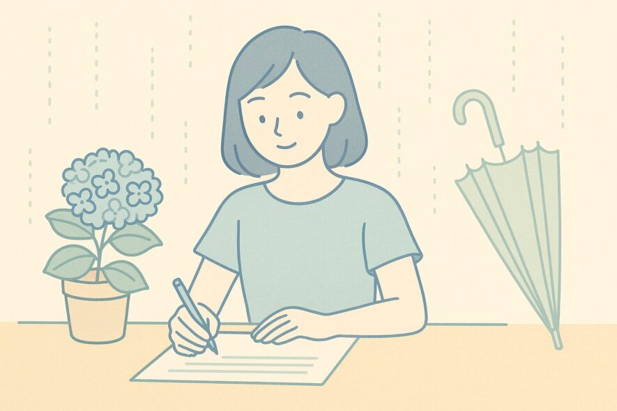【6月のおたより時候挨拶】季節感と気遣いが伝わる書き出し＋結び文例