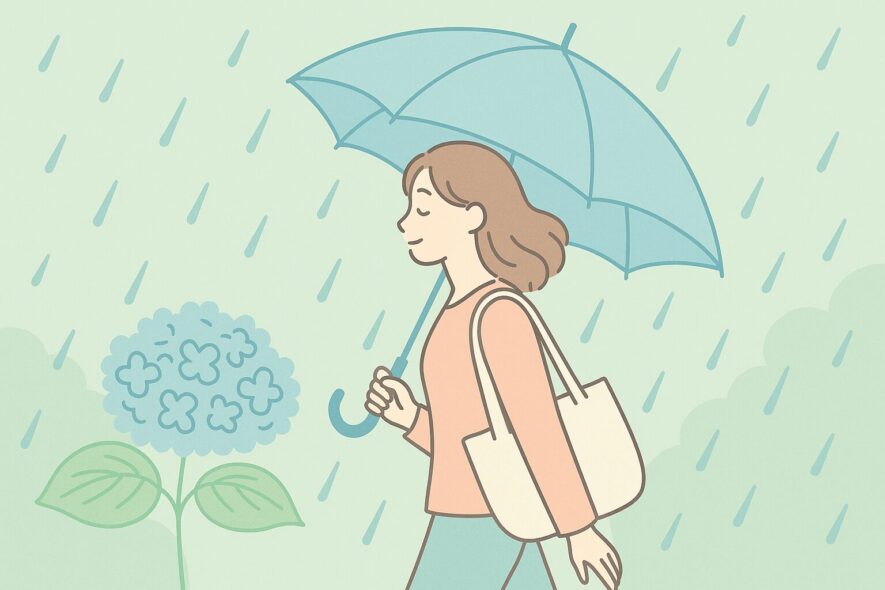 【梅雨の挨拶】カジュアルな書き出し＋締め文がすぐ使える例文まとめ