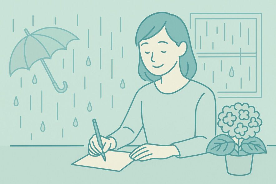 梅雨の挨拶を手紙に入れる意味