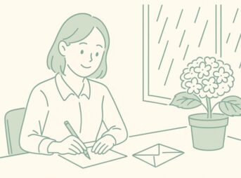 【梅雨の挨拶文】ビジネス・私信に使える例文＋書き方テンプレまとめ