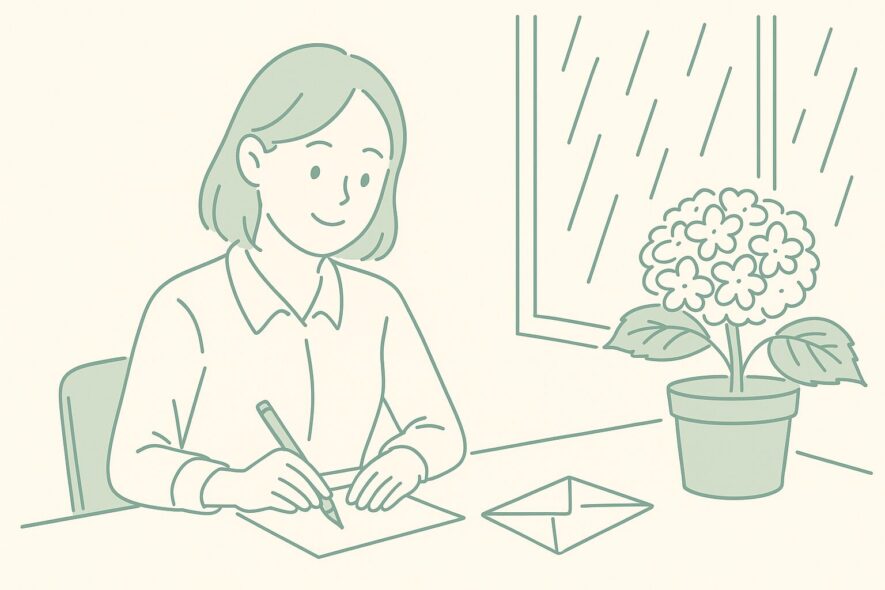 【梅雨の挨拶文】ビジネス・私信に使える例文＋書き方テンプレまとめ