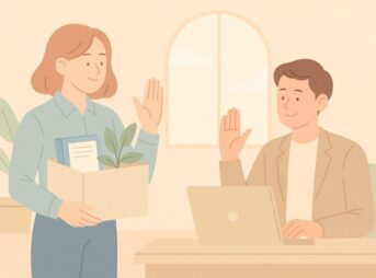 【退職のメッセージ】短くても、心に残る例文4選（立場とシーン別）