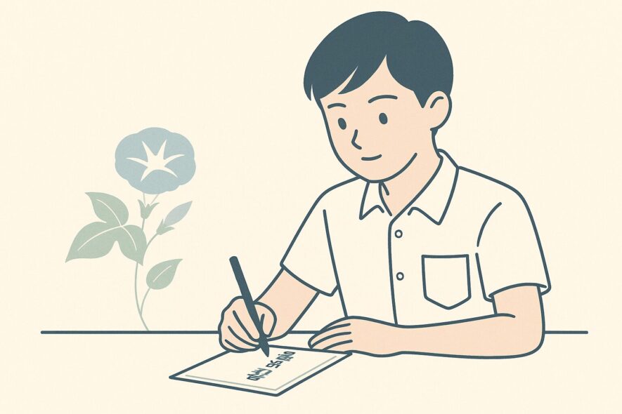【先生宛ての暑中見舞い】中学生の感謝が伝わる例文＋書き方のコツ