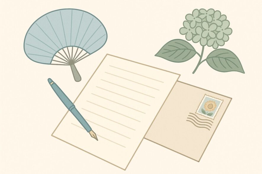 【夏の手紙の挨拶文マナー】失礼にならない書き方＋時期別の文例集