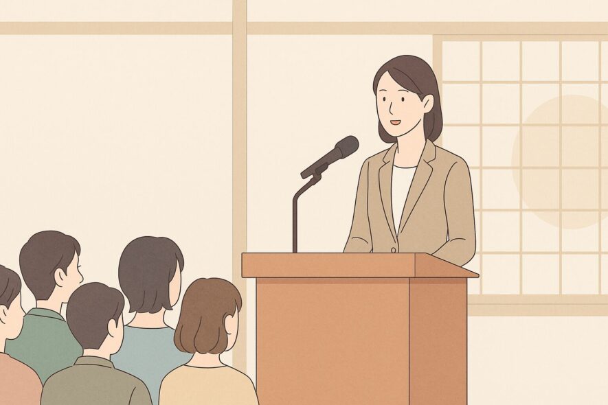 【壮行会で送る側の挨拶】立場・場面別の例文3選＋短く響く言葉のコツ