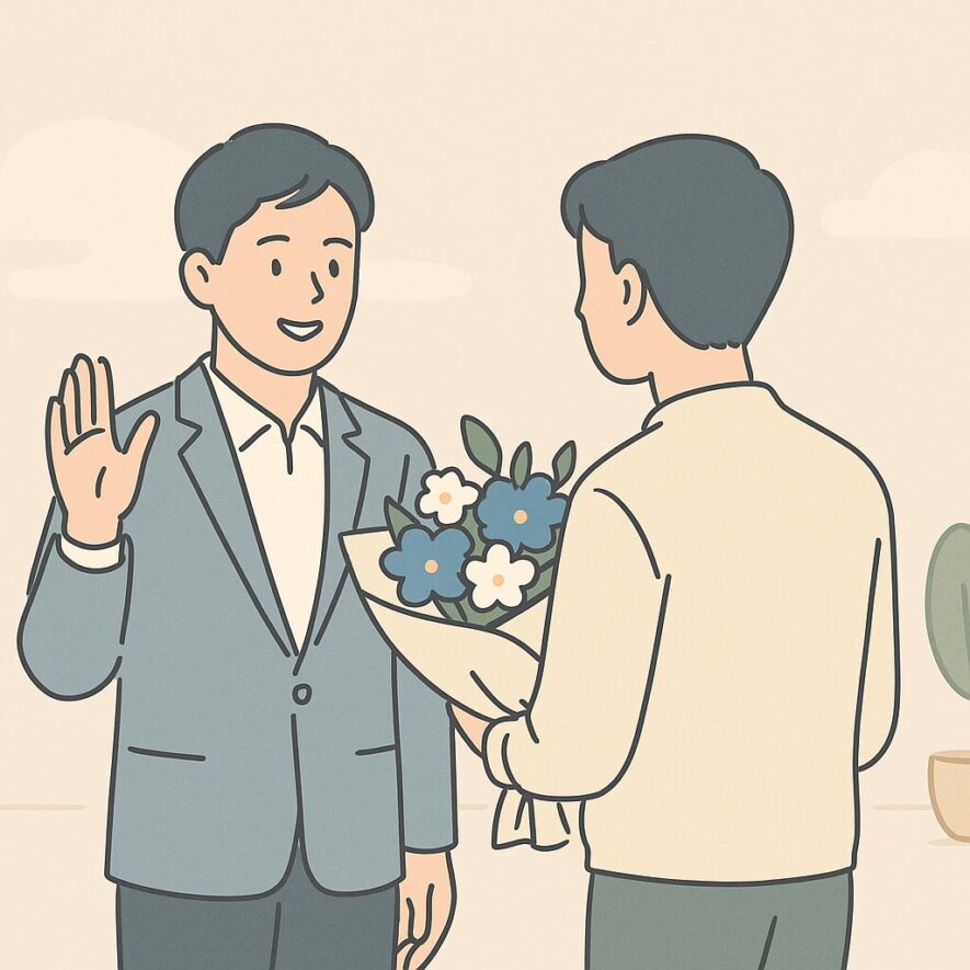 壮行会挨拶の基本構成とは