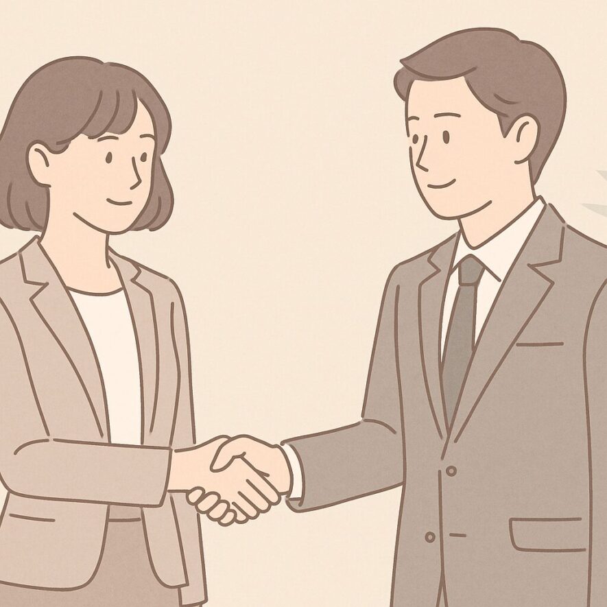 暑中見舞い 例文 ビジネス：夏季休業・感謝を伝える一文
