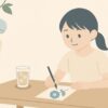 暑中見舞い 例文 子ども向け｜手書き＆夏休みマナー