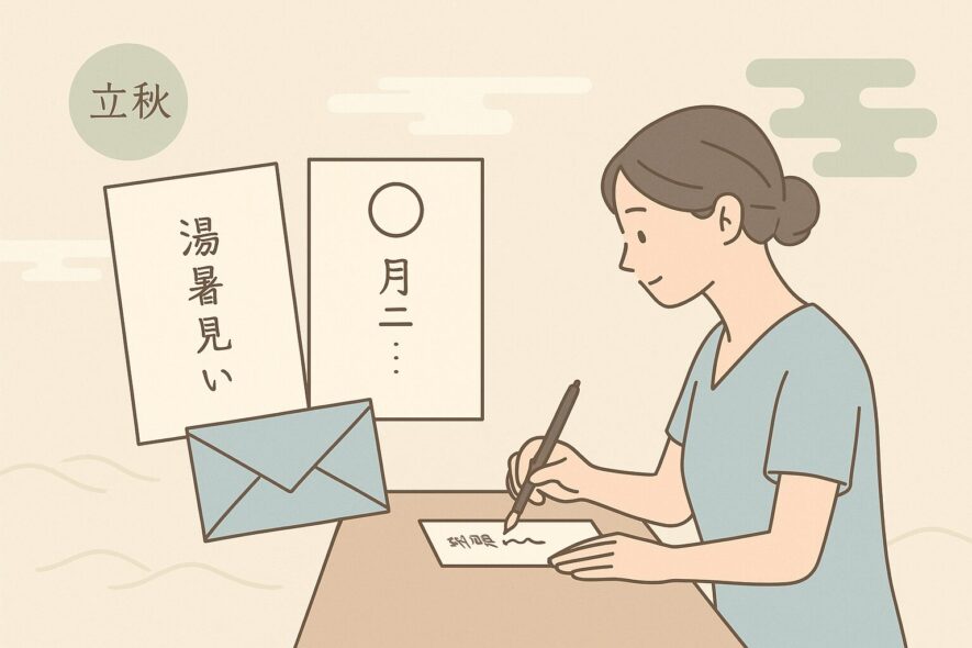 基本マナーと時期（立秋・日付・宛名）