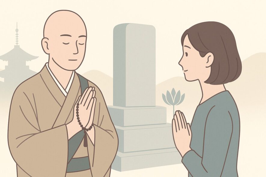 お盆にお寺で失敗しない挨拶とお布施の渡し方【宗派別マナー付き】