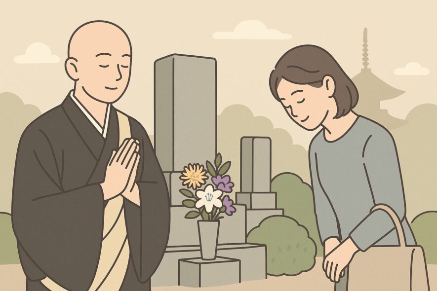 3. お寺での挨拶例文