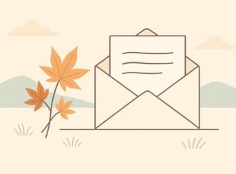 【10月の秋の挨拶文】上旬・中旬・下旬の書き出し・結び、言い換え
