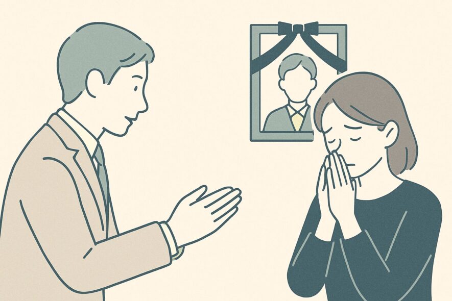お悔やみ申し上げます 返事｜最短の正解と例文