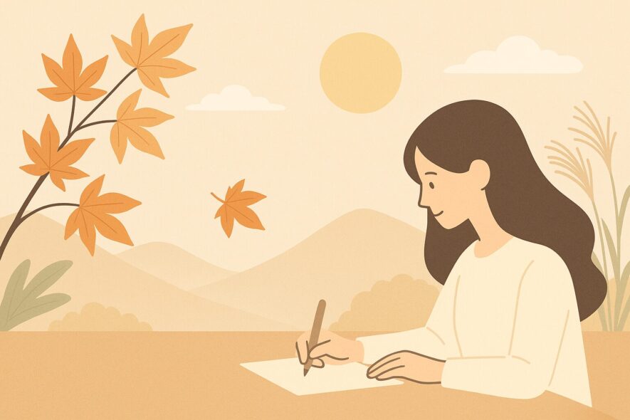 季節の挨拶　秋｜9月-11月の時候と結び