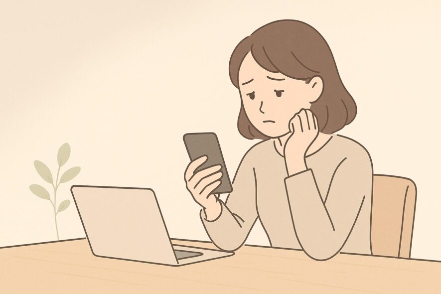 まず判断|メール・LINE・電話