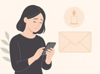 【お悔やみ言葉のメール】失礼なく心を伝える文例とマナー＋注意点