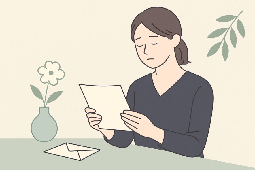 【お悔やみ手紙の文例まとめ】相手別の定番テンプレと短い文・一筆箋