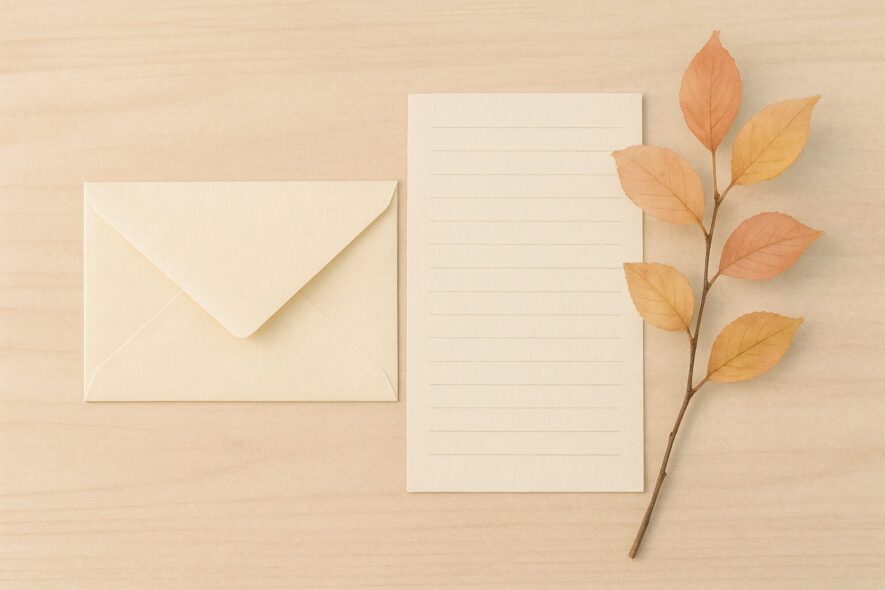 11月の手紙にふさわしい季節感