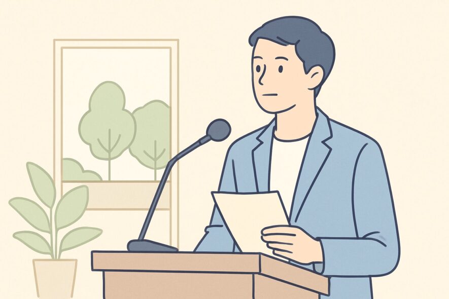 役割別フレーズ集（開会・乾杯・締め）