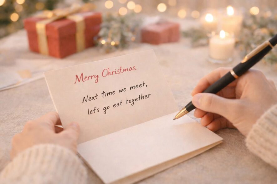 カードに書く例文