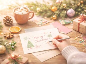 クリスマスメッセージカードの手書き例文まとめ｜迷わず書ける型とコツ