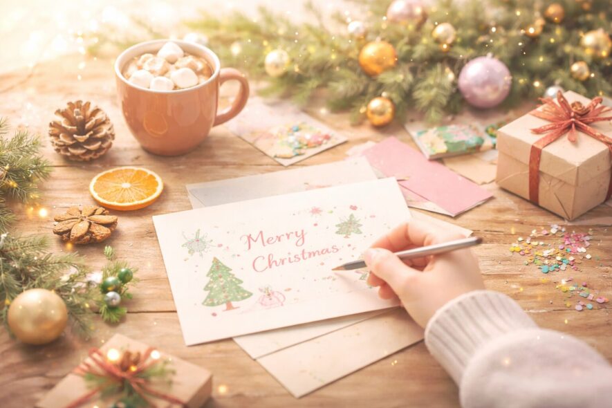クリスマスメッセージカードの手書き例文まとめ｜迷わず書ける型とコツ