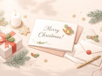 クリスマスメッセージカードの書き方と例文