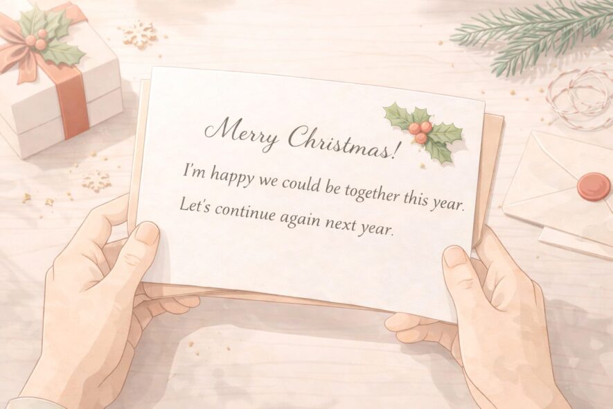 英語で書くときの定番フレーズ