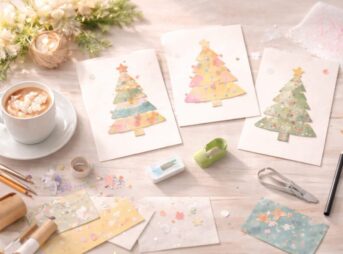 クリスマスメッセージカード手作り【簡単でも失敗しない7選】