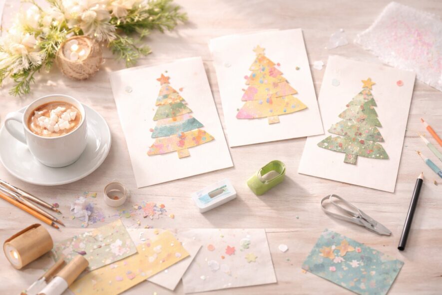クリスマスメッセージカード手作り【簡単でも失敗しない7選】