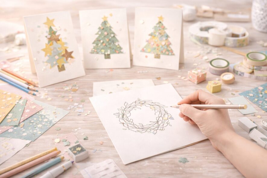 クリスマスメッセージカード手作りで、まず決める3つのこと