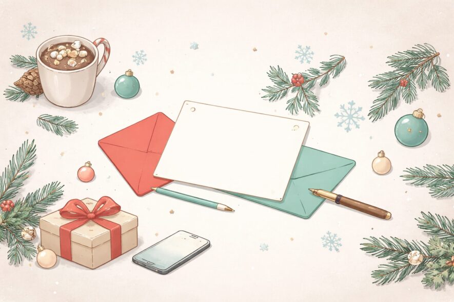 【クリスマスメッセージの例文】相手別に迷わず選べる失敗しない型