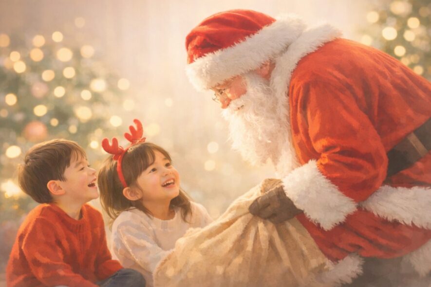 クリスマスメッセージで、すぐ使える面白い一言