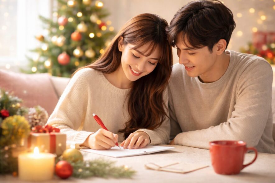 恋人向けのクリスマスメッセージ、すぐ使える短文テンプレ