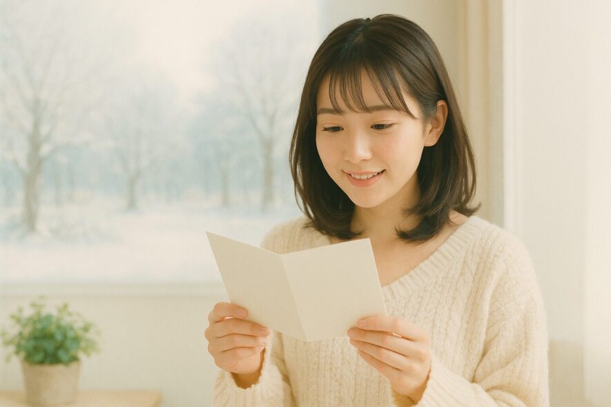 【12月の季節の挨拶】時期別に使える文例と整う書き方の基本