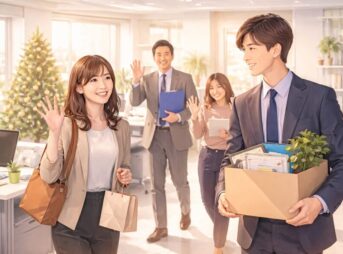 【仕事納めの挨拶まとめ】社内外で迷わないメールと一言例文