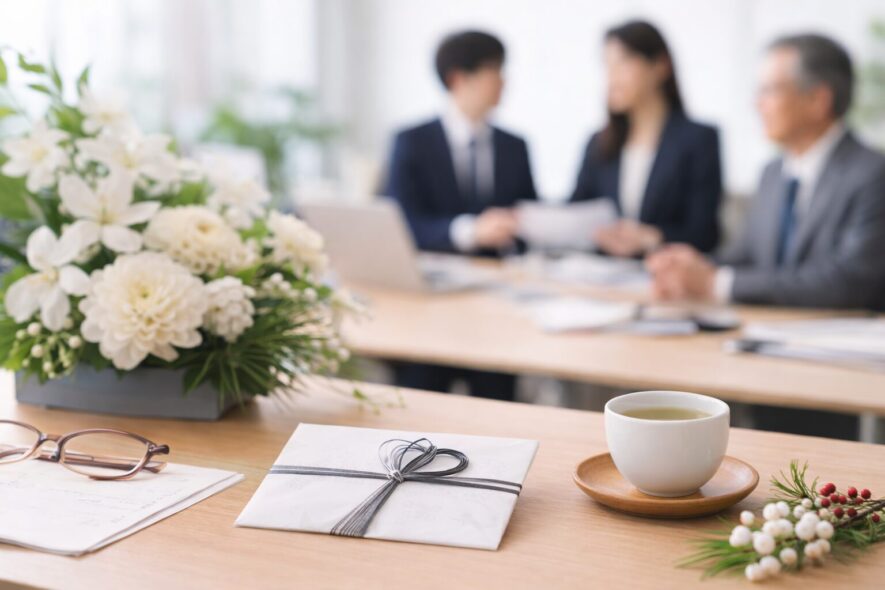 喪中の新年挨拶は会社でどう判断する？年賀状とメールの正しい使い分け