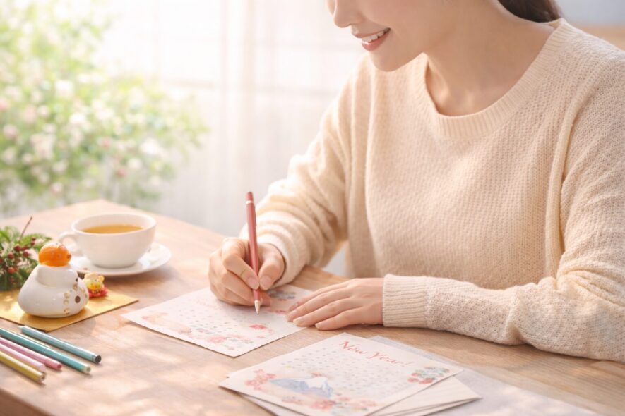 年賀状挨拶文の迷わない一言の作り方