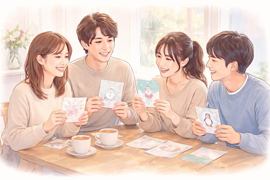 【寒中見舞いの文例】友人向けに堅苦しくなく使える短文テンプレ