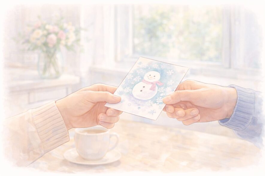 寒中見舞いを友人に送る基本